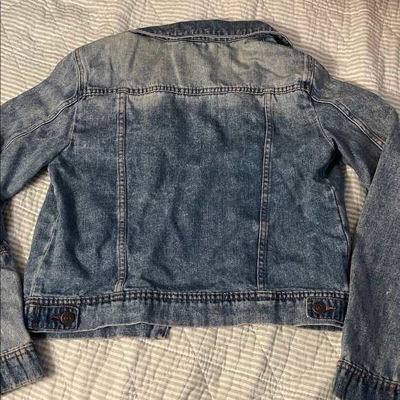 Free People Blue Denim Jacket - Picture 9 of 9